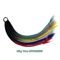 Tóc Giả Thắt Bính Highlight Phong Cách, Tóc Giả Tết Bím Đủ Các Màu Cho Nữ