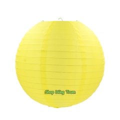 Đèn Lồng Vải Lụa Chống Nước Trang Trí Tết Trung Thu, Lồng Đèn Vải Lụa Tròn Decor Hàng Quán