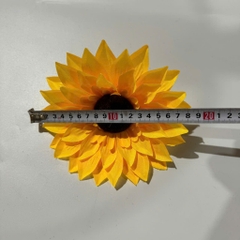 Hoa múa hướng dương đeo tay size mầm non tiểu học, hoa cầm tay múa biểu diễn cho bé