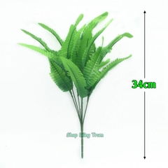 Cành dương xỉ cắm lọ hoa trang trí nhà cửa hàng quán decor đám cưới