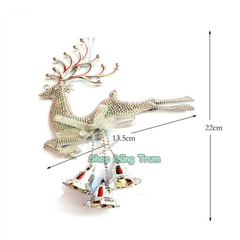 Tuần Lộc trang trí Noel hươu nai trang trí decor cây thông Noel
