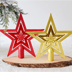 Ngôi Sao trang trí cây thông Noel, phụ kiện Sao làm decor cây thông Giáng Sinh