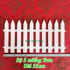 Hàng Rào Lắp Ghép Trang Trí Cây Thông Noel, Hàng Rào Giáng Sinh Decor Hàng Quán