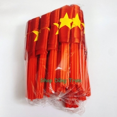 Combo 100 Cờ Vẫy Tổ Quốc vải phi bóng đẹp, cờ Tổ quốc cầm tay
