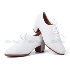 Giày khiêu vũ đế su liền cao 5cm với thiết kế lỗ thoáng khí thông thoáng nhẹ nhàng KV32