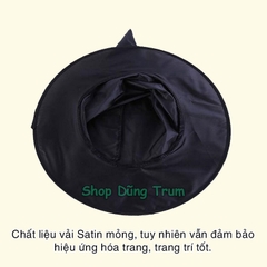 COMBO Sỉ 10 Mũ phù thủy Halloween hóa trang trang trí Halloween
