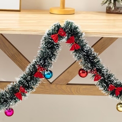 Combo 12 Nơ nhỏ 5cm trang trí Noel, phụ kiện nơ trang trí Giáng Sinh