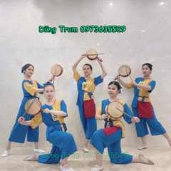 Trang Phục Đồng Giao Biểu Diễn Họa Tiết Vinh Hoa Siêu Đẹp