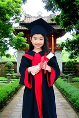 Bộ Cử Nhân tốt nghiệp các cấp gồm cả mũ và áo