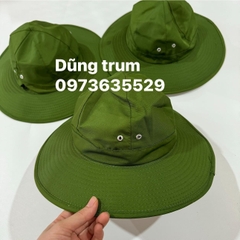 Mũ tai bèo, mũ màu xanh lá cây