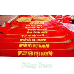 Băng đô cổ vũ, băng cổ động in theo yêu cầu - Băng rôn Việt Nam Chiến Thắng