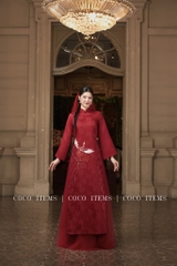 # Gấm Nổi Thêu Hạc