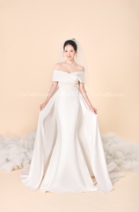 Đầm LV Xếp Ly Đuôi Cá #DH0004