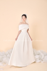 Đầm Lệch Vai Xòe #DH0002