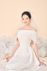 Đầm Lệch Vai Xòe #DH0002