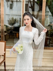 Đầm Ren Ngắn #DH0023