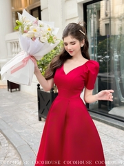 Đầm Tim Trước Sau #DH0029