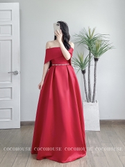 Đầm Lệch Vai Xòe #DH0002