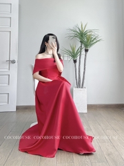 Đầm Lệch Vai Xòe #DH0002