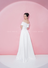 Đầm LV xếp ly xòe #DH0005