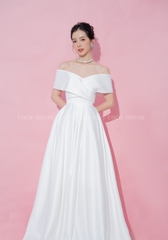 Đầm LV xếp ly xòe #DH0005