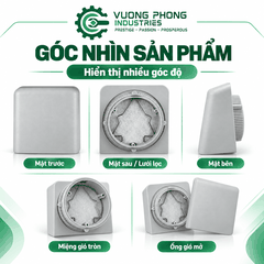 BỘ LỌC BỤI CHE MƯA BẢO VỆ QUẠT TẢN NHIỆT KAKU FU9701B/FU9702B | COVER QUẠT THÔNG GIÓ TỦ ĐIỆN IP55