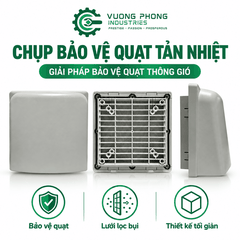 BỘ LỌC BỤI CHE MƯA QUẠT TẢN NHIỆT KAKU FU9801B – FU9806B | GIẢI PHÁP BẢO VỆ QUẠT THÔNG GIÓ TỦ ĐIỆN