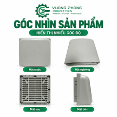 BỘ LỌC BỤI CHE MƯA QUẠT TẢN NHIỆT KAKU FU9801B – FU9806B | GIẢI PHÁP BẢO VỆ QUẠT THÔNG GIÓ TỦ ĐIỆN