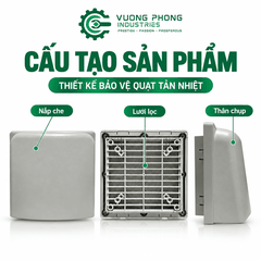 BỘ LỌC BỤI CHE MƯA QUẠT TẢN NHIỆT KAKU FU9801B – FU9806B | GIẢI PHÁP BẢO VỆ QUẠT THÔNG GIÓ TỦ ĐIỆN