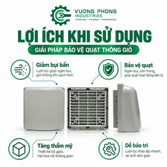 BỘ LỌC BỤI CHE MƯA QUẠT TẢN NHIỆT KAKU FU9801B – FU9806B | GIẢI PHÁP BẢO VỆ QUẠT THÔNG GIÓ TỦ ĐIỆN