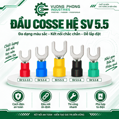 ĐẦU COSSE CHỮ U HỆ SV 5.5 – KẾT NỐI NHANH, AN TOÀN, CHẮC CHẮN