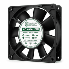 QUẠT TẢN NHIỆT HƯỚNG TRỤC AC 120×120×38MM - VP12038HSL – 220VAC 22W