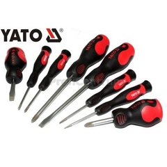 Bộ Tuốc-nơ-vít 8 chi tiết (-) 2.0x50 2.4x50 6.0x38 6.0x100 (+) PH0x50 PH1x50 PH2x38 PH2x100YT-2782