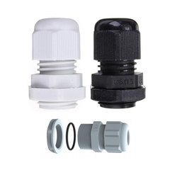 Ốc siết cáp nhựa (Trắng/Đen)