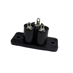 GIẮC/JACK Ổ CẮM NGUỒN AC 3 CHÂN IEC C6 GẮN PANEL – ĐẦU NGUỒN HOA MAI