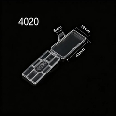 HỘP ĐÁNH DẤU DÂY CÁP TRONG SUỐT 3010 / 3020 / 4010 / 4020 – HỘP GẮN THẺ NHÃN ĐÁNH SỐ DÂY ĐIỆN