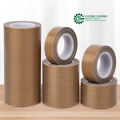 BĂNG KEO VẢI SỢI THỦY TINH PHỦ PTFE CHỊU NHIỆT – BĂNG KEO TEFLON CHỐNG DÍNH
