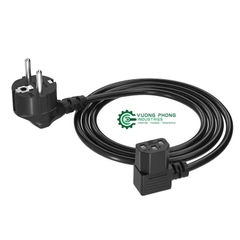 DÂY NGUỒN EU 2 CHẤU C13 3X1.0MM² DÀI 1.5M – GIẢI PHÁP CẤP NGUỒN AN TOÀN CHO THIẾT BỊ ĐIỆN