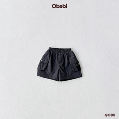 OBEBI - Quần gió lửng túi ốp OBEBI (73-120)