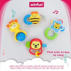 WINFUN - SET 4 XÚC XẮC GẶM NƯỚU WF-0634