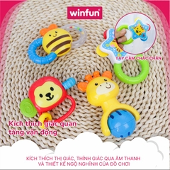 WINFUN - SET 4 XÚC XẮC GẶM NƯỚU WF-0634