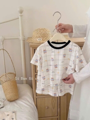 BK - Bộ cộc tay hoạ tiết (90-150)