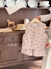 TL - Bộ ba lỗ hoạ tiết cún con (90-140)