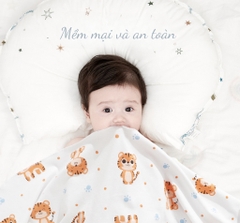 BS - Khăn quấn cotton mỏng