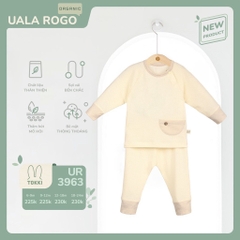 UALA ROGO Bộ quần áo dài tay có túi (6-24M)
