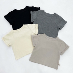 OBB - Áo cộc tay xắn gấu(66-100)