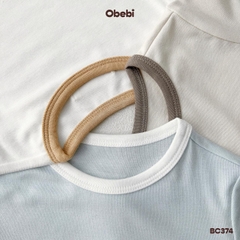 OBEBI - Bộ cộc vải rayon mát mẻ OBEBI (66-120)