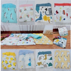 MOMTRUSTRD - KHĂN TẮM SỢI TRE 4 LỚP PD-019