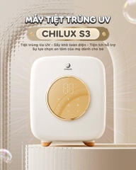 CHILUX - MÁY TIỆT TRÙNG UV SẤY KHÔ ĐA NĂNG S3