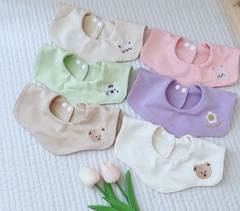 MONONA - YẾM CỔ TRÒN THÊU HỌA TIẾT
